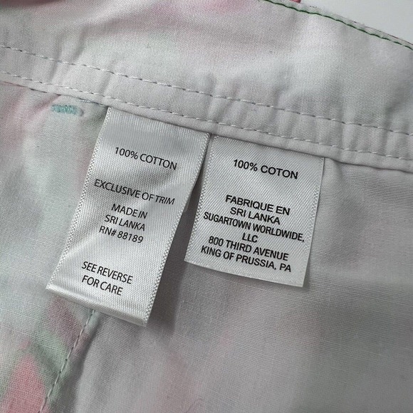 Lilly Pulitzer In The Vias Buttercup Tropical Bright Palm Shorts Womens 4 - Picture 5 of 8